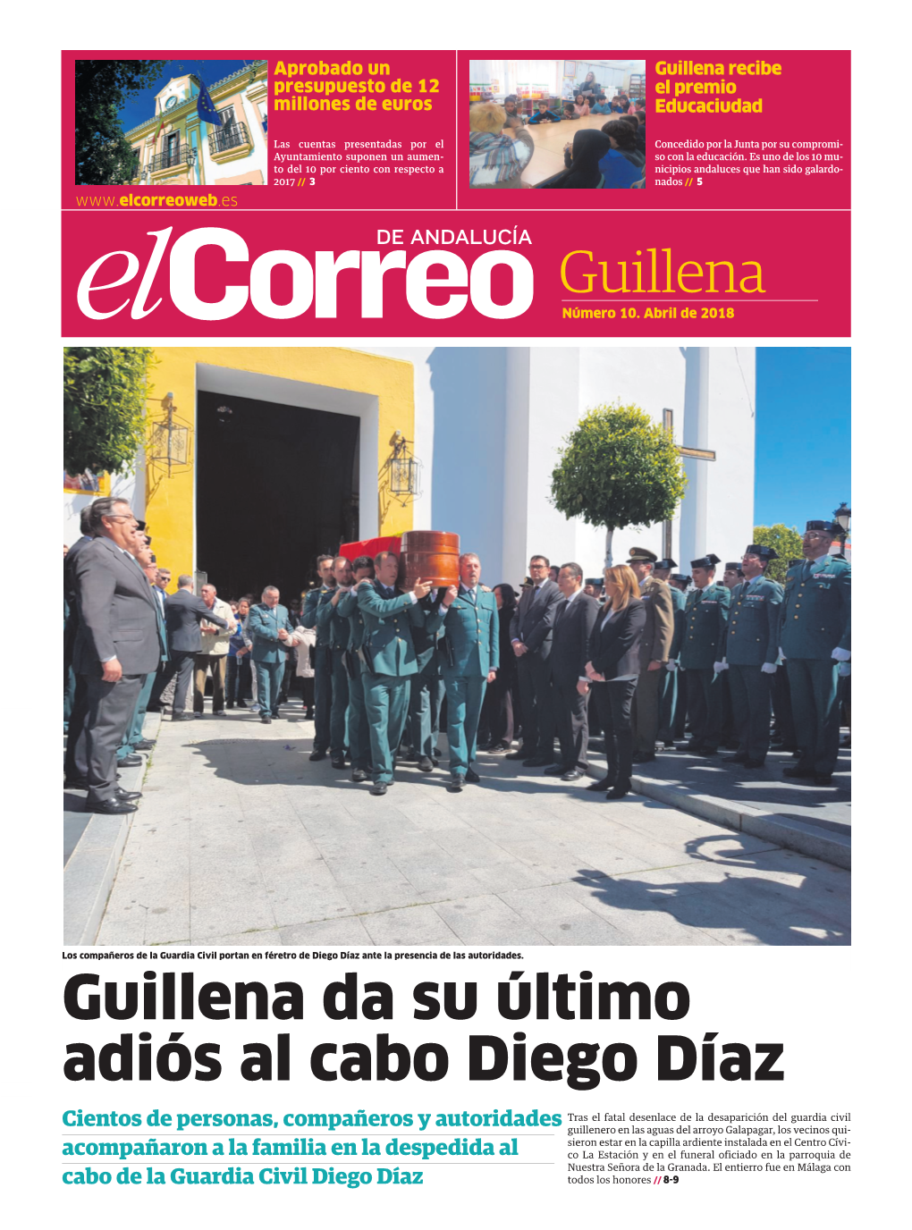 Guillena Da Su Último Adiós Al Cabo Diego Díaz