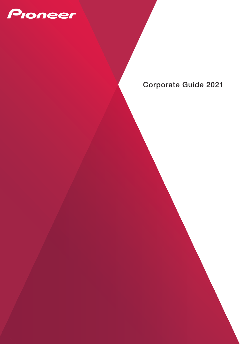Corporate Guide 2021 Move the Heart and Touch the Soul