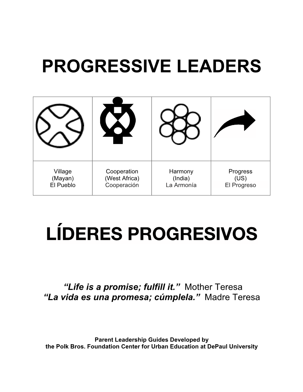 Progressive Leaders Líderes Progresivos