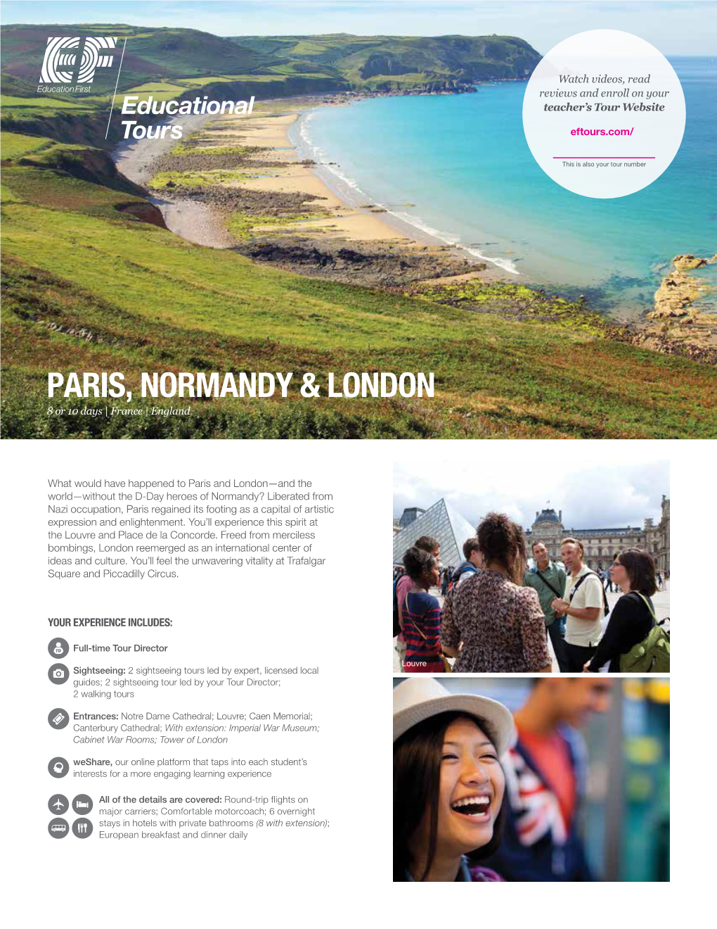 Paris, Normandy & London