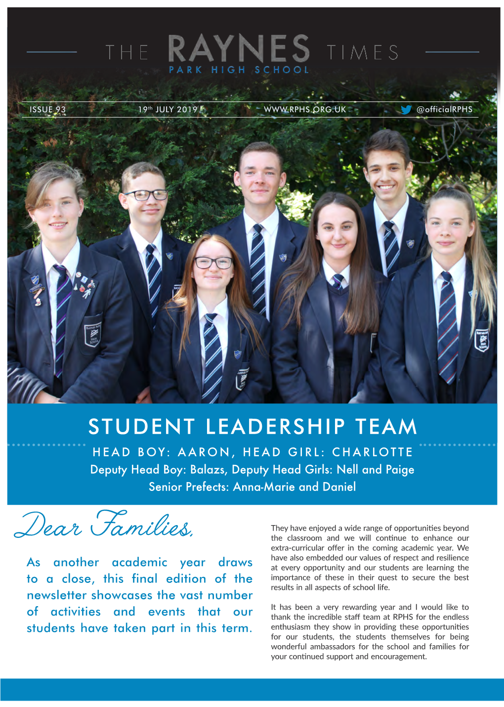 RPHS Times Issue 93