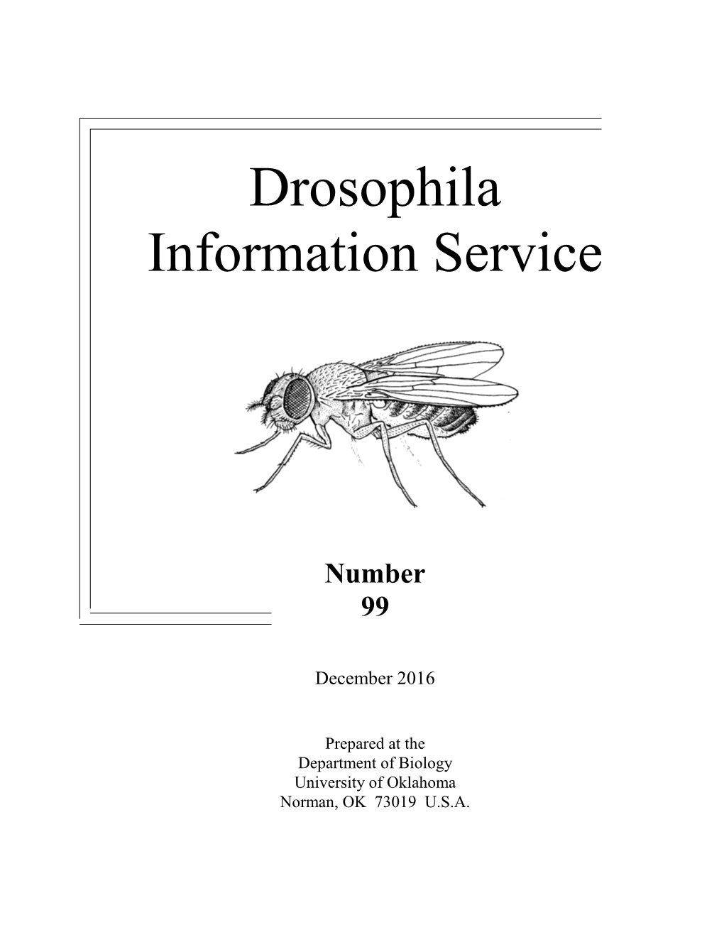 Kosuda, K. Viability of Drosophila