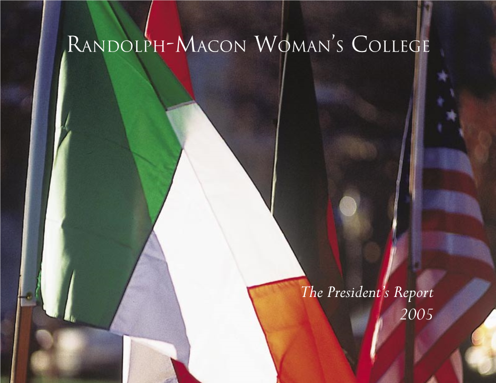 The President's Report 2005