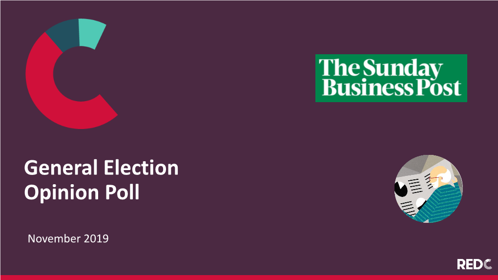 General Election Opinion Poll