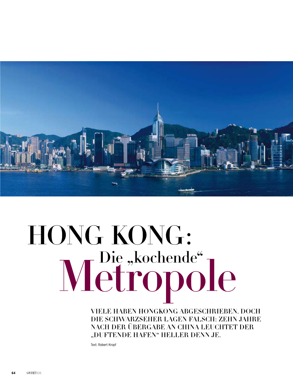 Hong Kong: Die „Kochende“ Metropole Viele Haben Hongkong Abgeschrieben