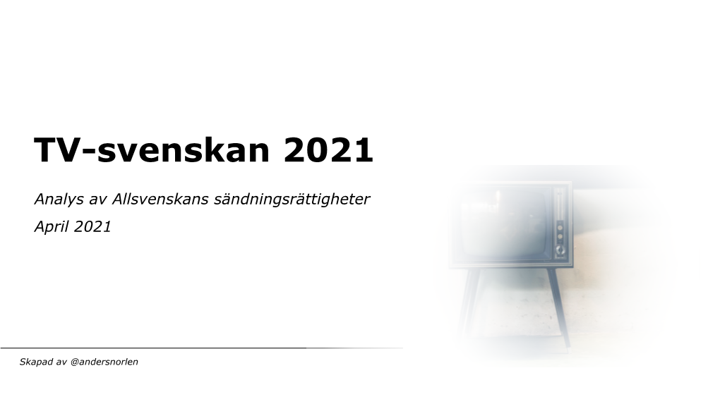 TV-Svenskan 2021