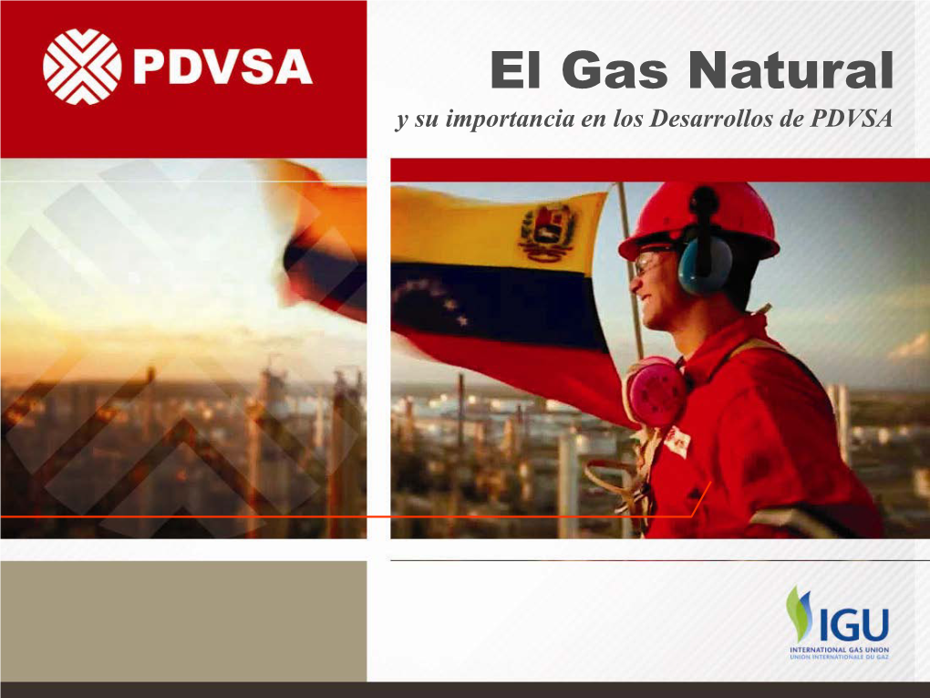 El Gas Natural Y Su Importancia En Los Desarrollos De PDVSA