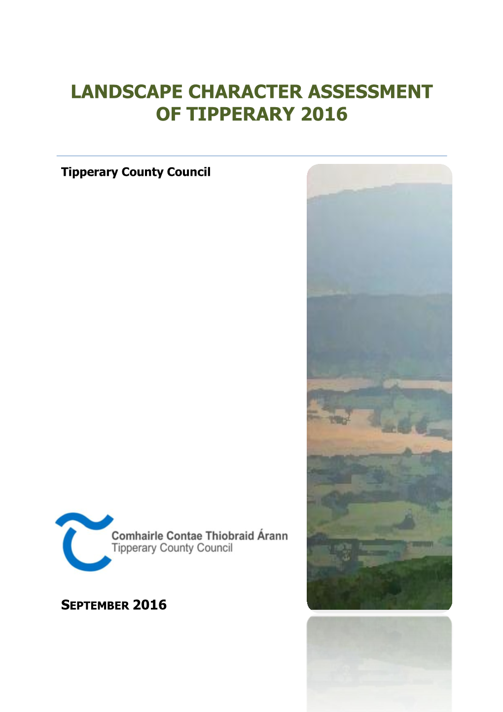 Landscape Character Assessment of Tipperary 2016