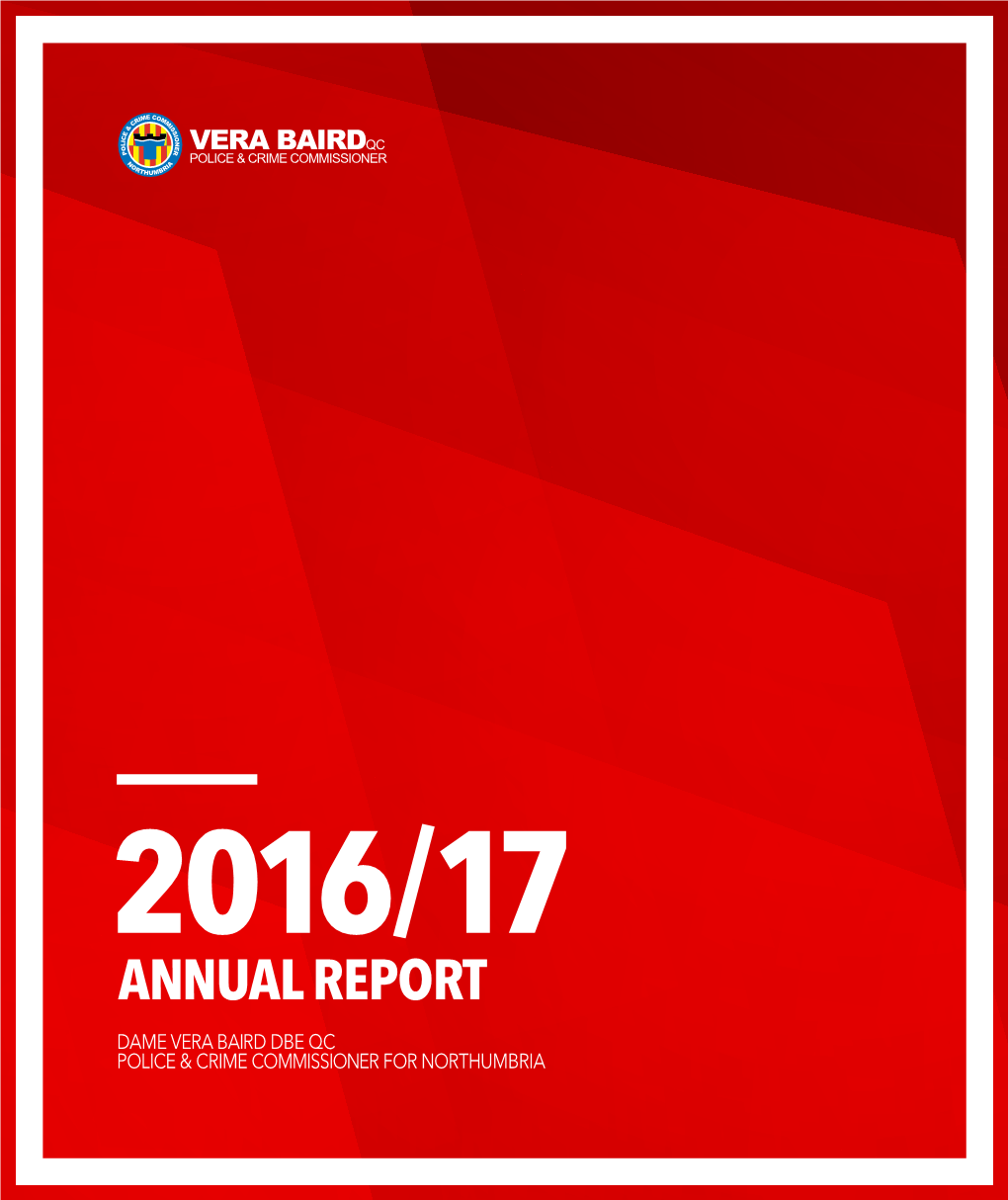 Northumbria PCC Annual Report 2016-17