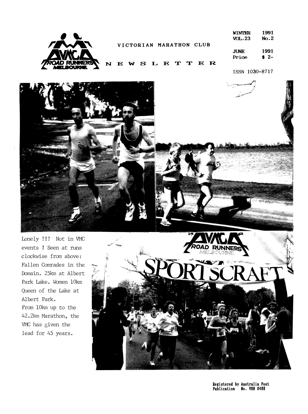 Victorian Marathon Club Newsletter