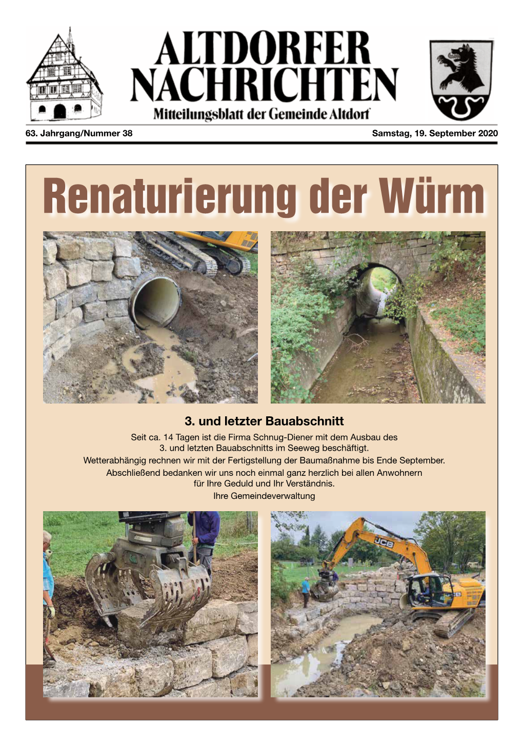 Renaturierung Der Würm