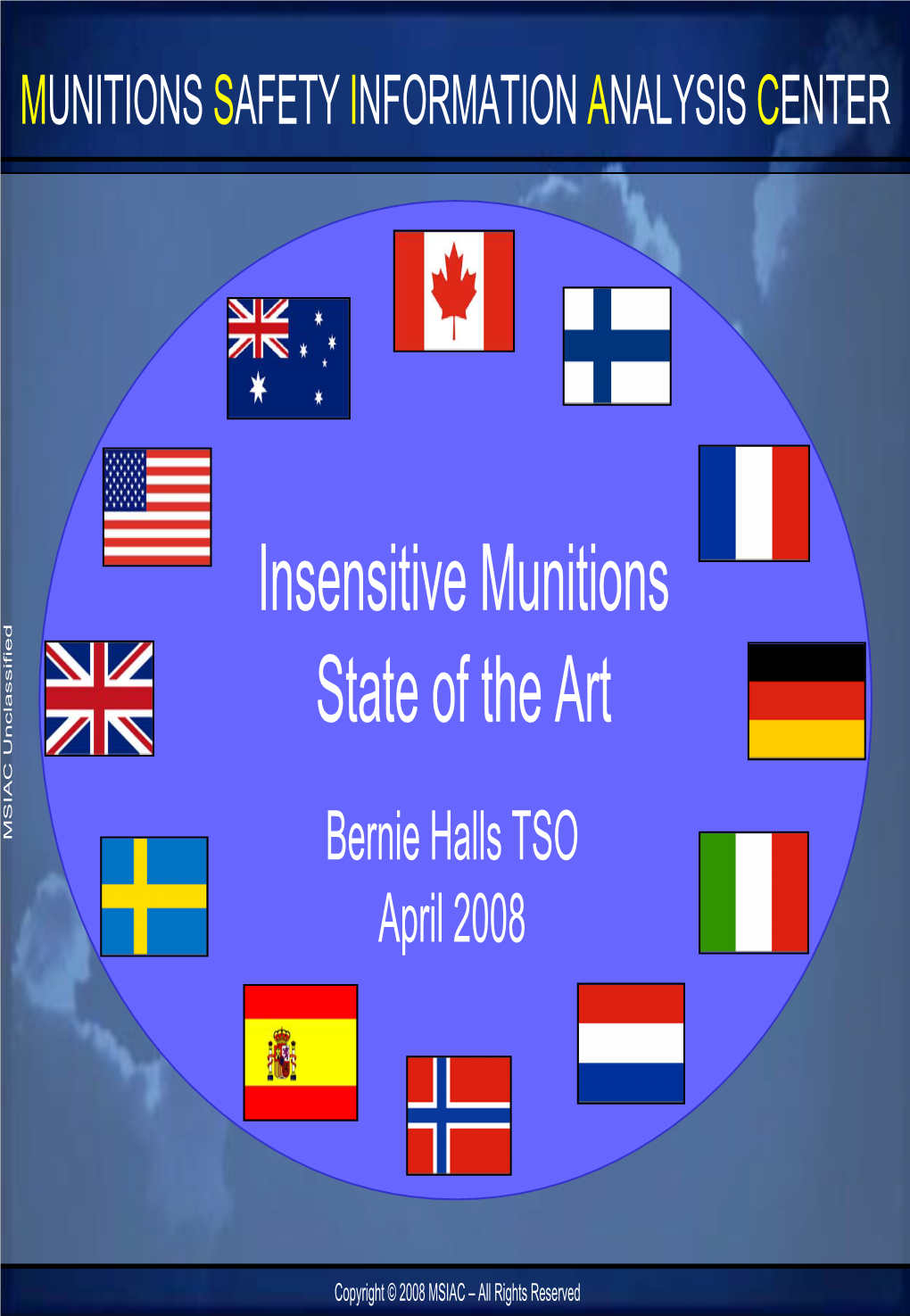 Insensitive Munitions State of the Art V2.0