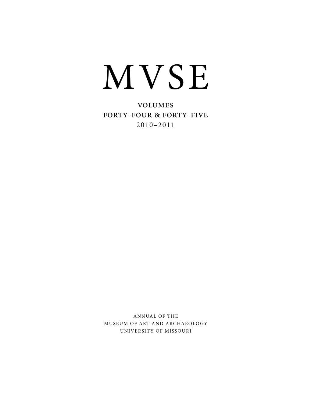 Muse44-45.Pdf (8.708Mb)