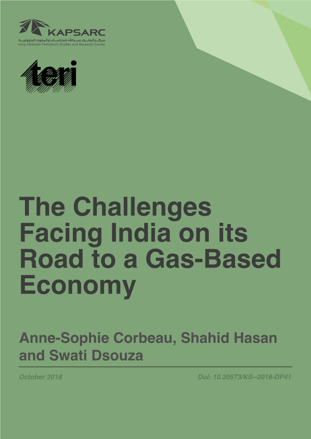 The Challenges Facing India on Its Road to a Gas-Based Economy