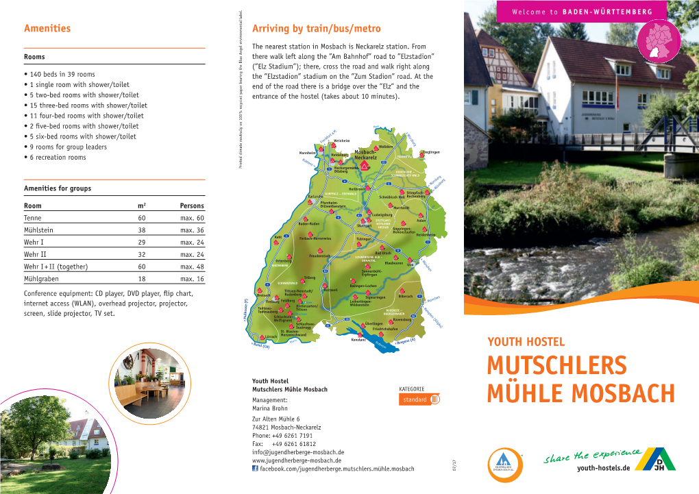 Youth Hostel Flyer (PDF)