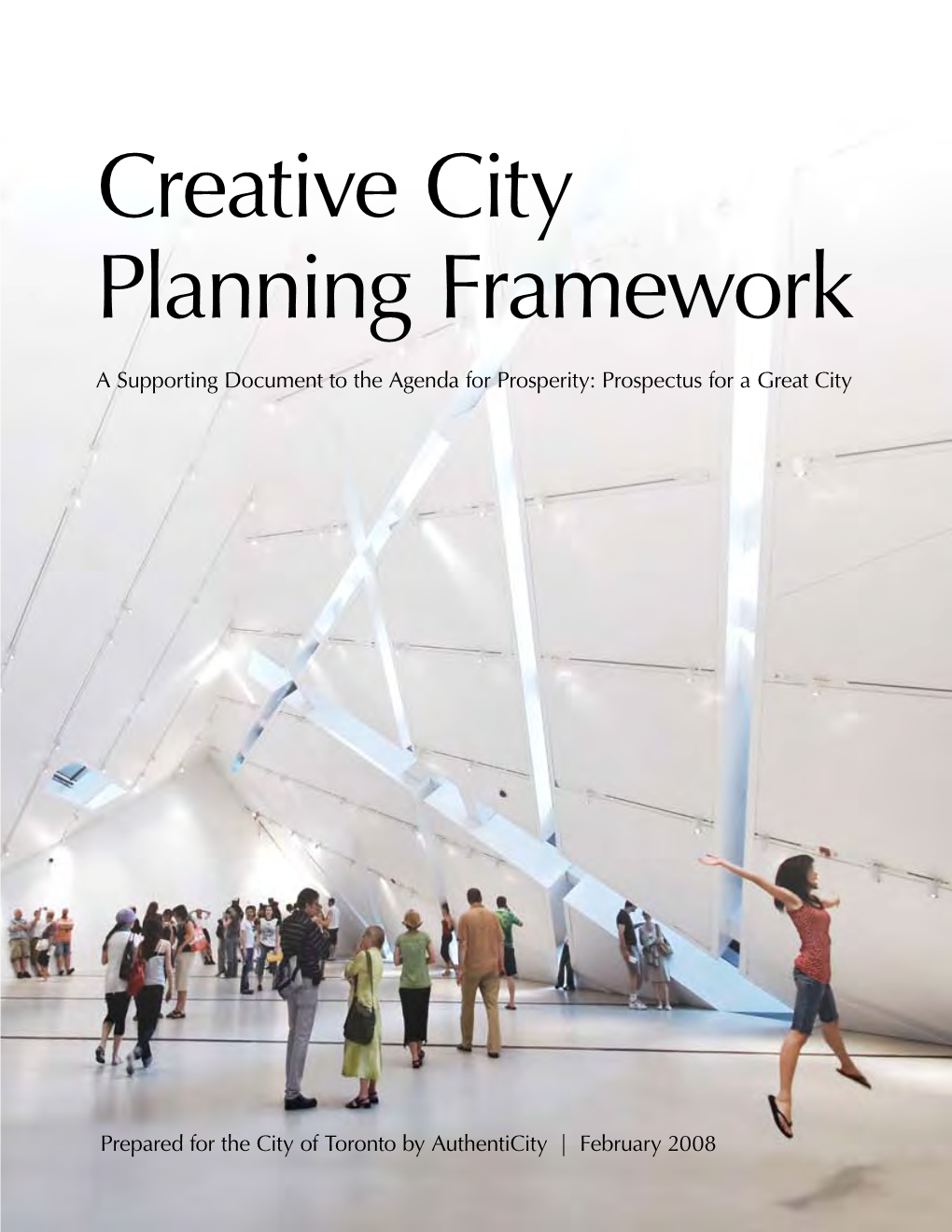 Creative City Planning Framework