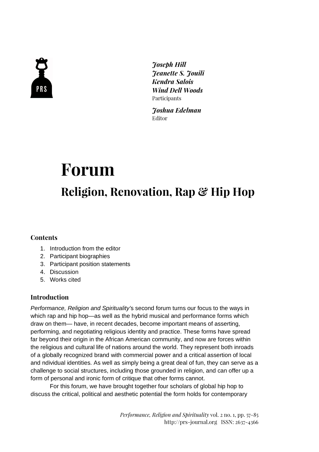 Hip Hop Forum Final