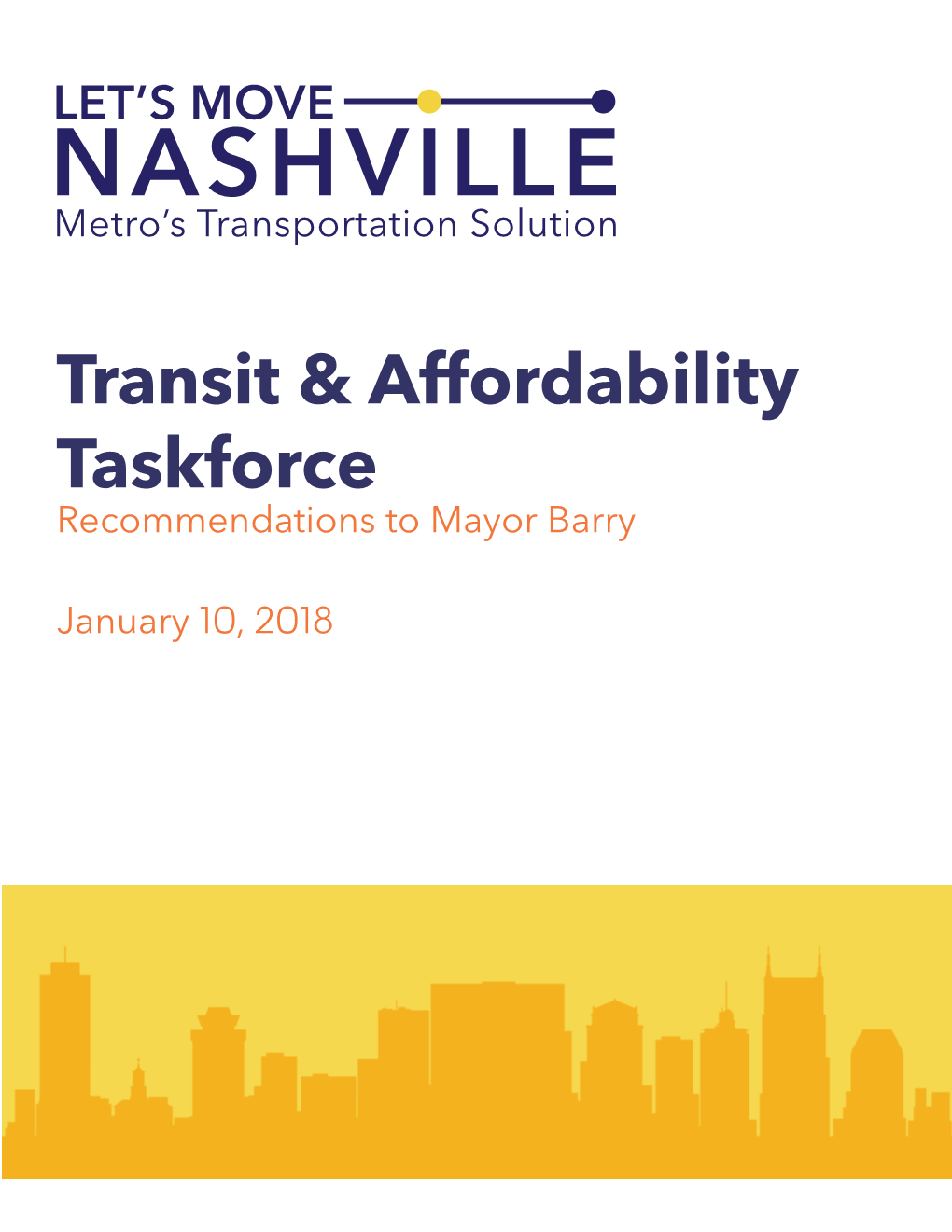 Transit & Affordability Taskforce