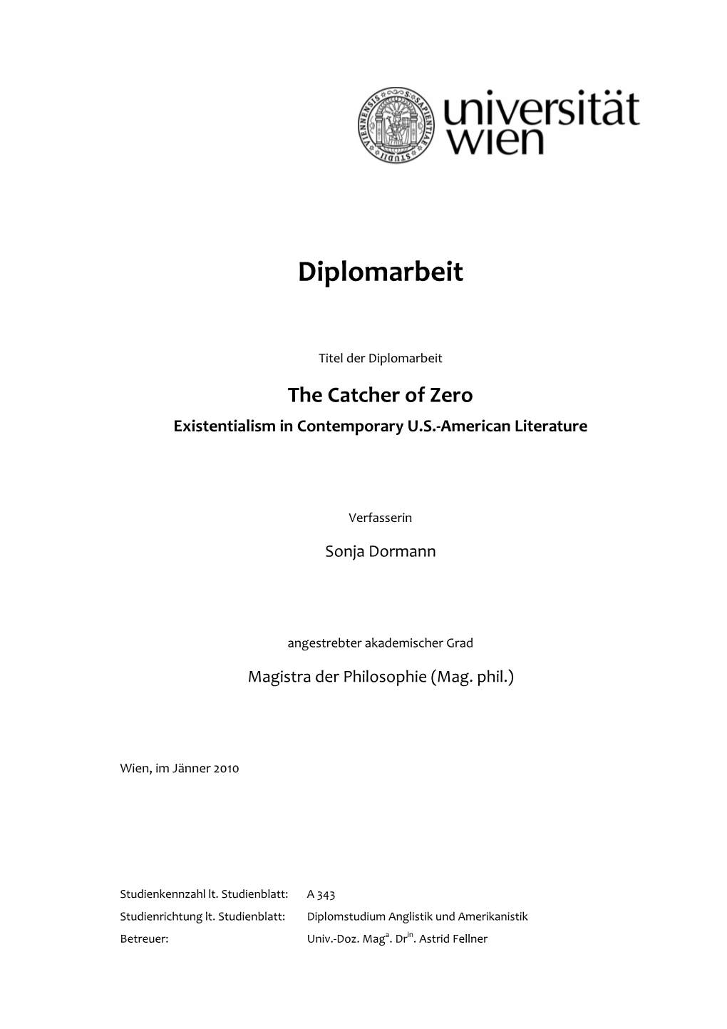 Diplomarbeit