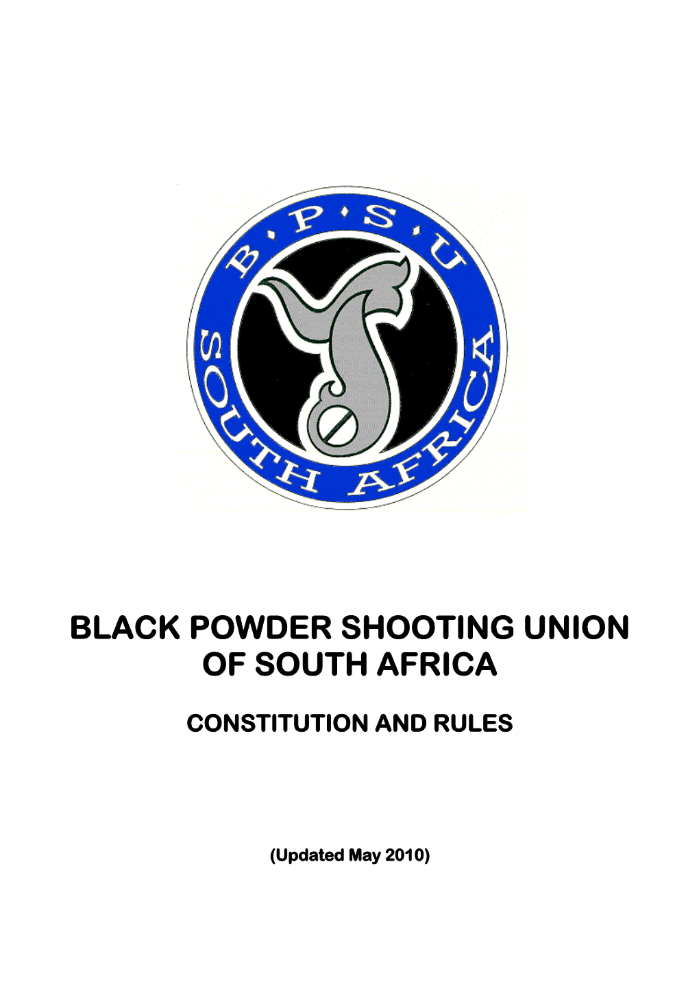 Black Powder Shooting Union of South Africa