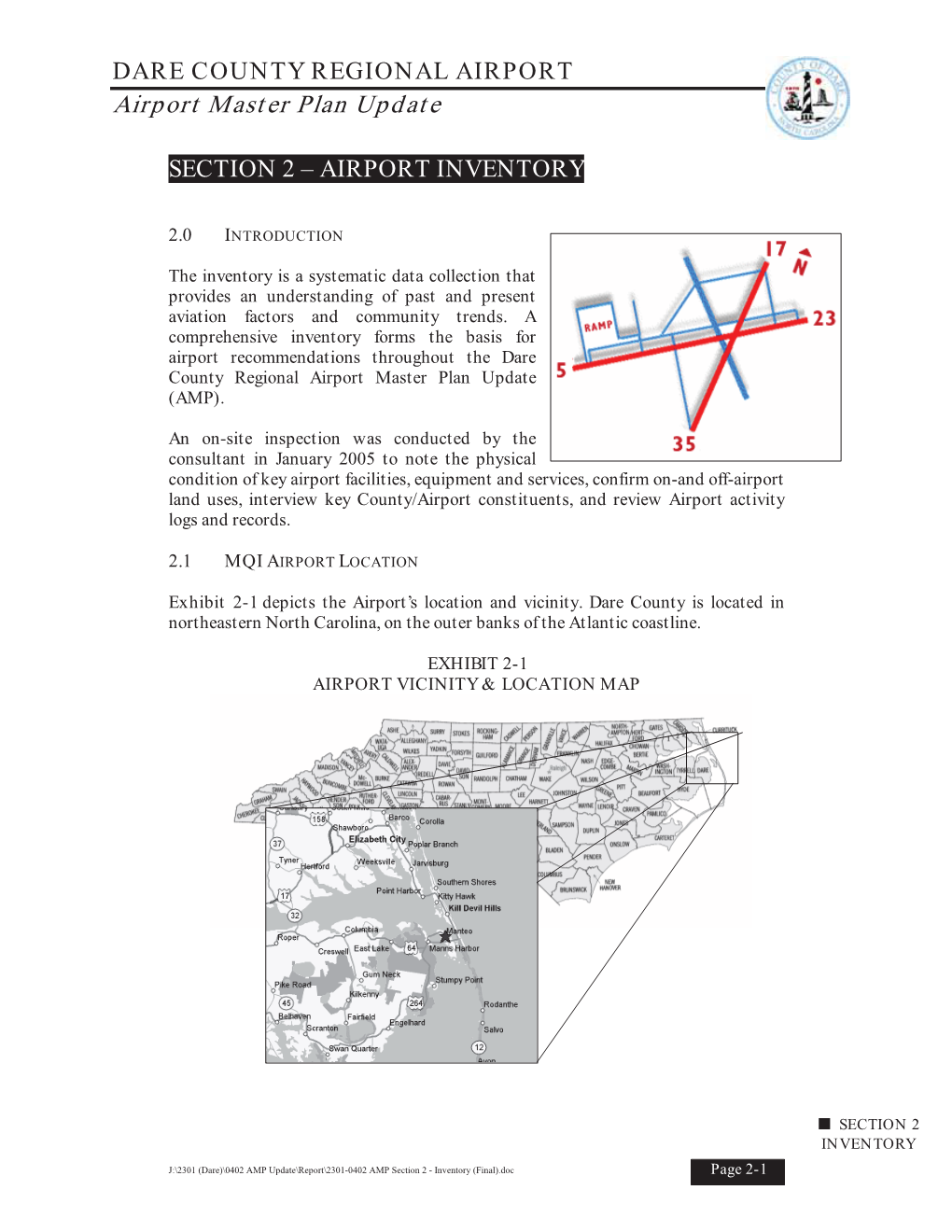 Airport Master Plan Update