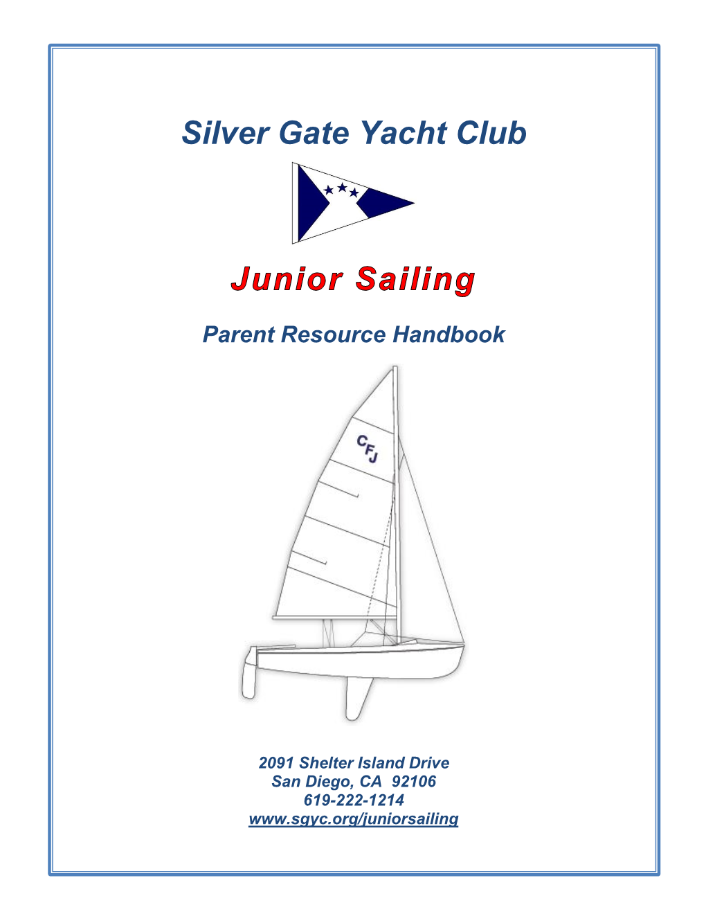 Junior Sailing