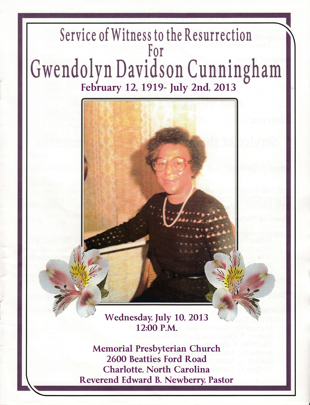 Cunningham, Gwendolyn