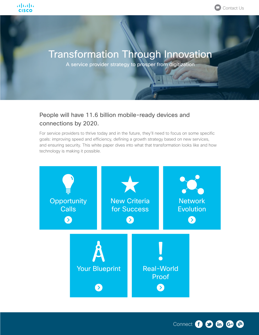 Transformation Through Innovation a Service Provider Strategy to Prosper from Digitization