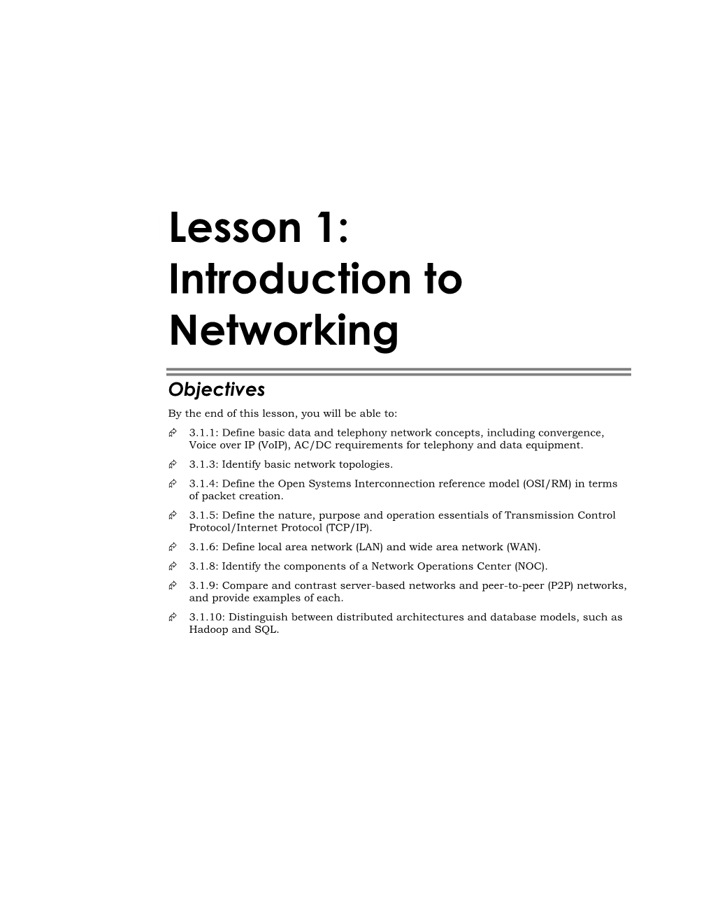 Introduction to Networking