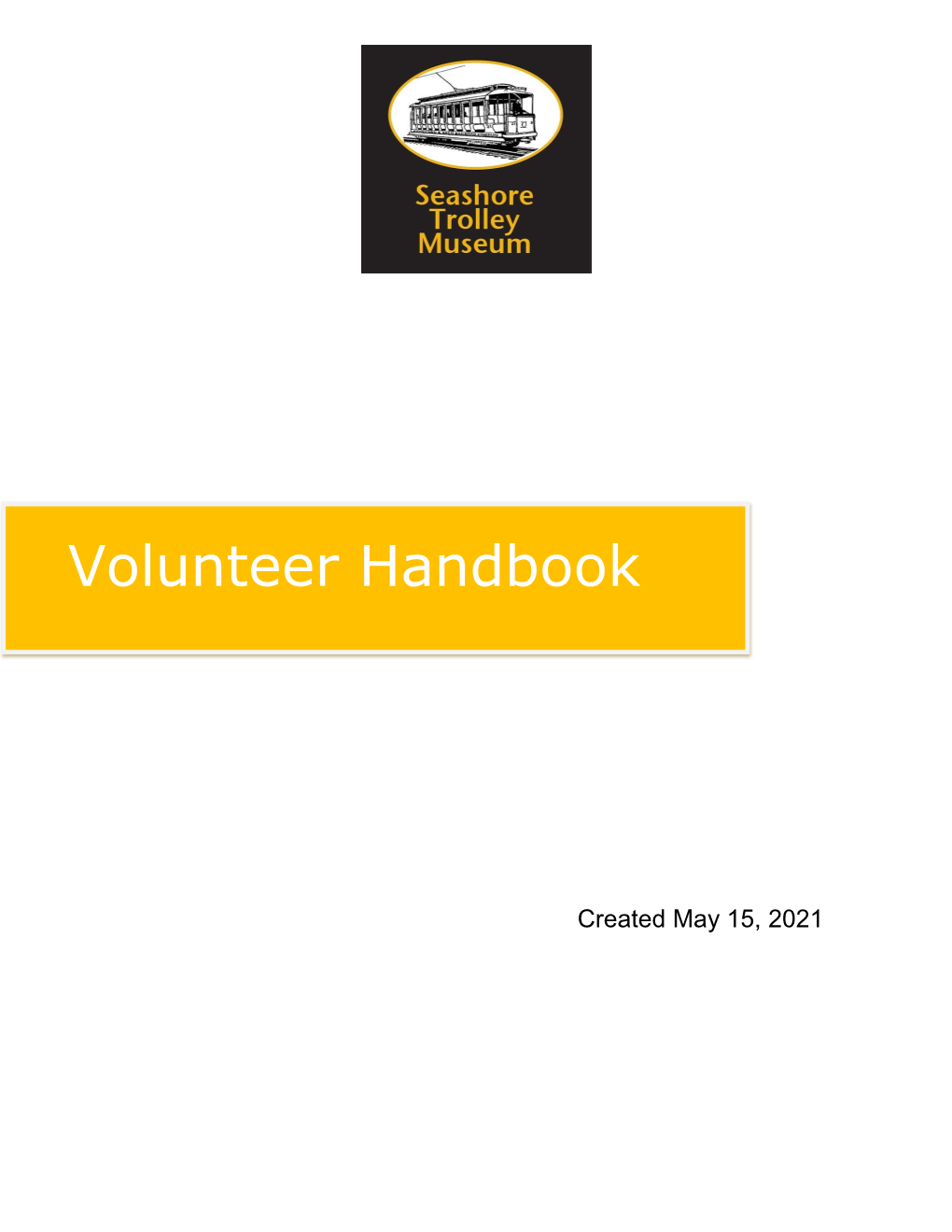 Volunteer Handbook