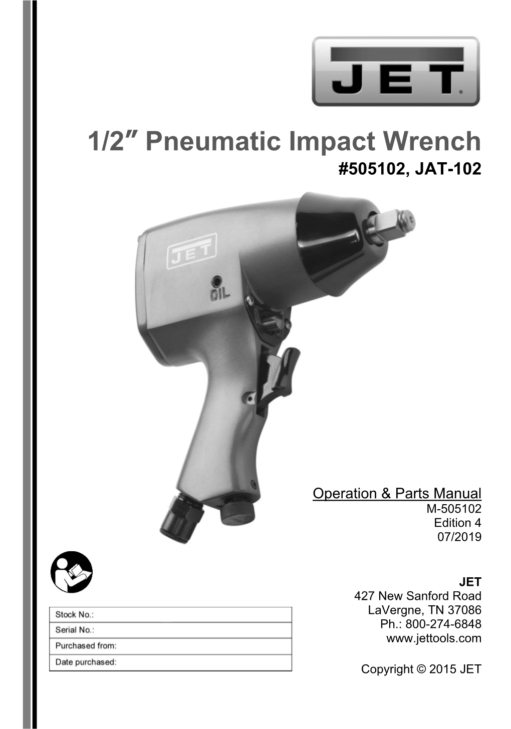 1/2״ Pneumatic Impact Wrench
