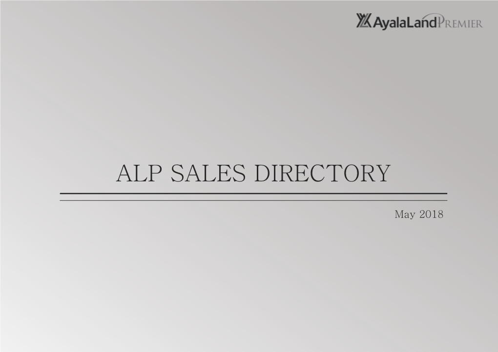 Alp Sales Directory