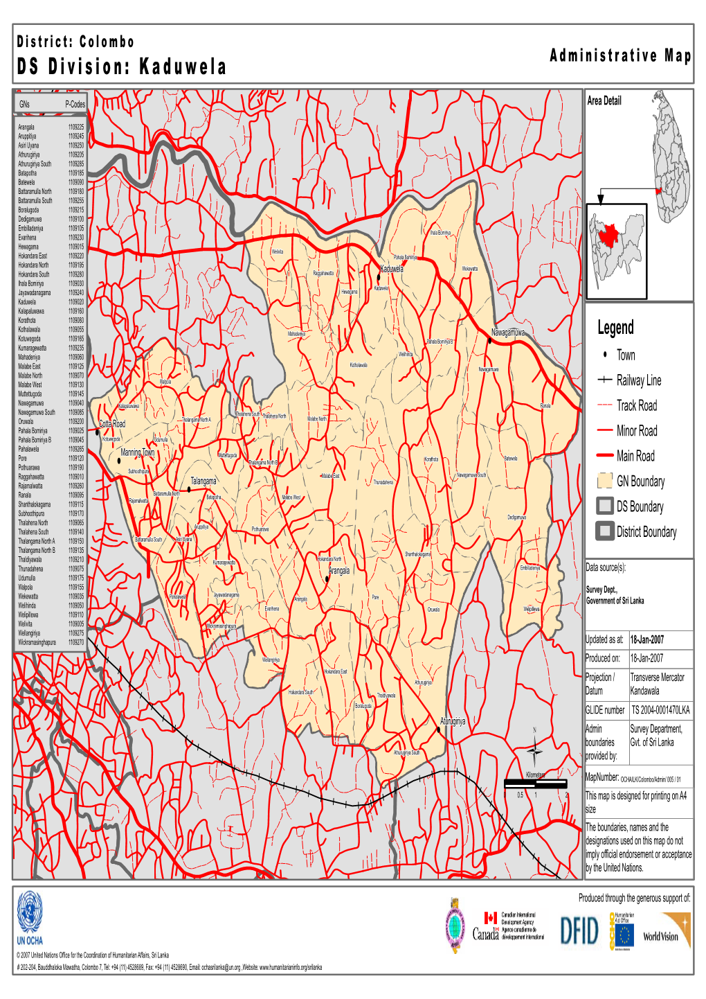 DS Division: Kaduwela