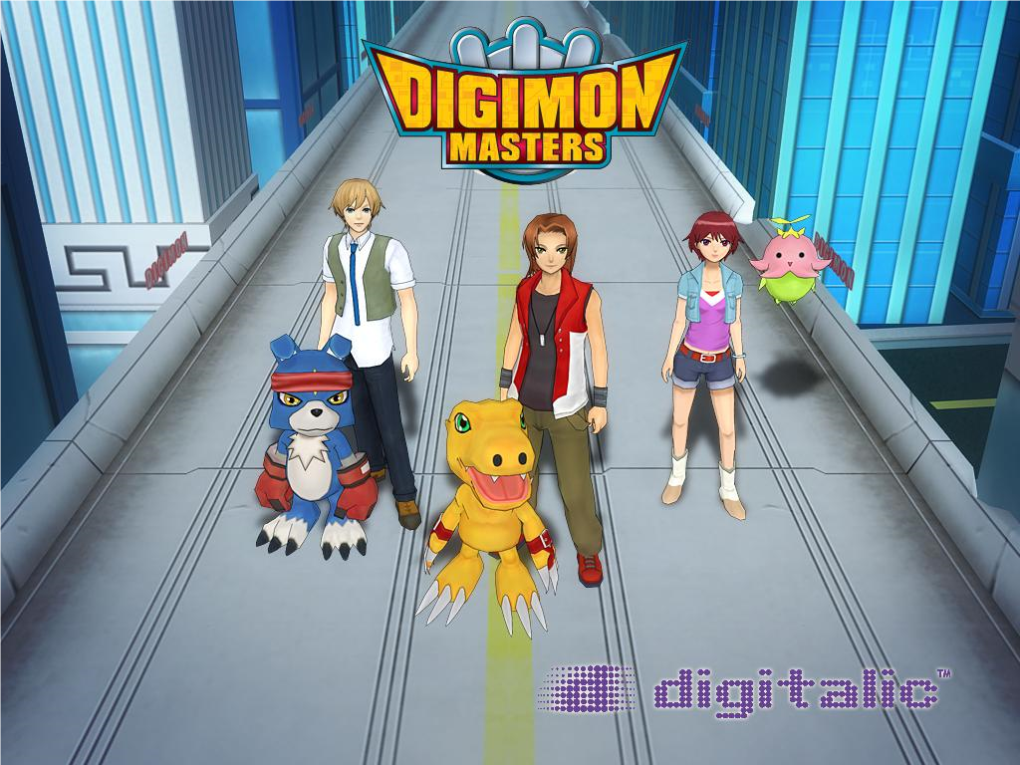 Here Are Varies of DATS Agents and Partner Digimons Stories Are Described