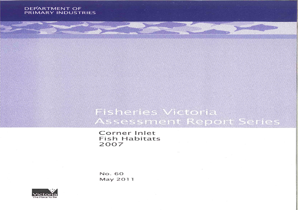 Corner Inlet Fish Habitats 2007