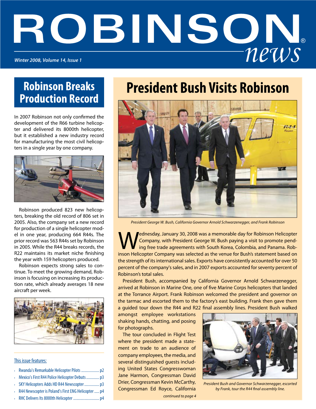 Robinson News Winter 2008