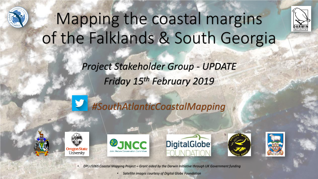 Mapping the Coastal Margins of the Falklands & South Georgia