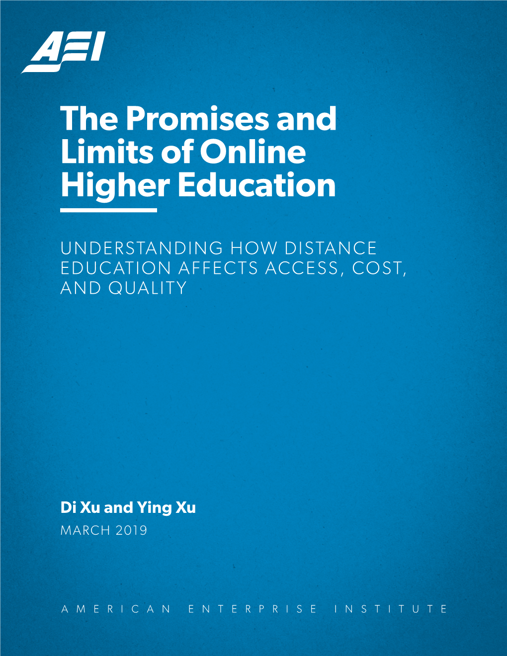The Promises and Limits of Online Higher Education