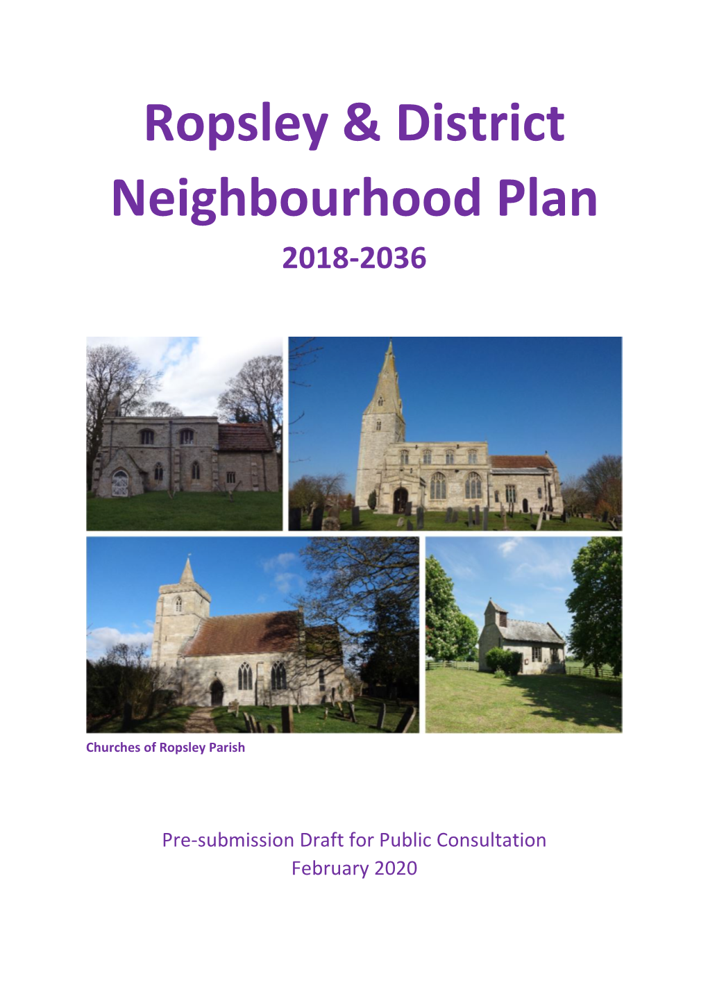 Ropsley & District Neighbourhood Plan