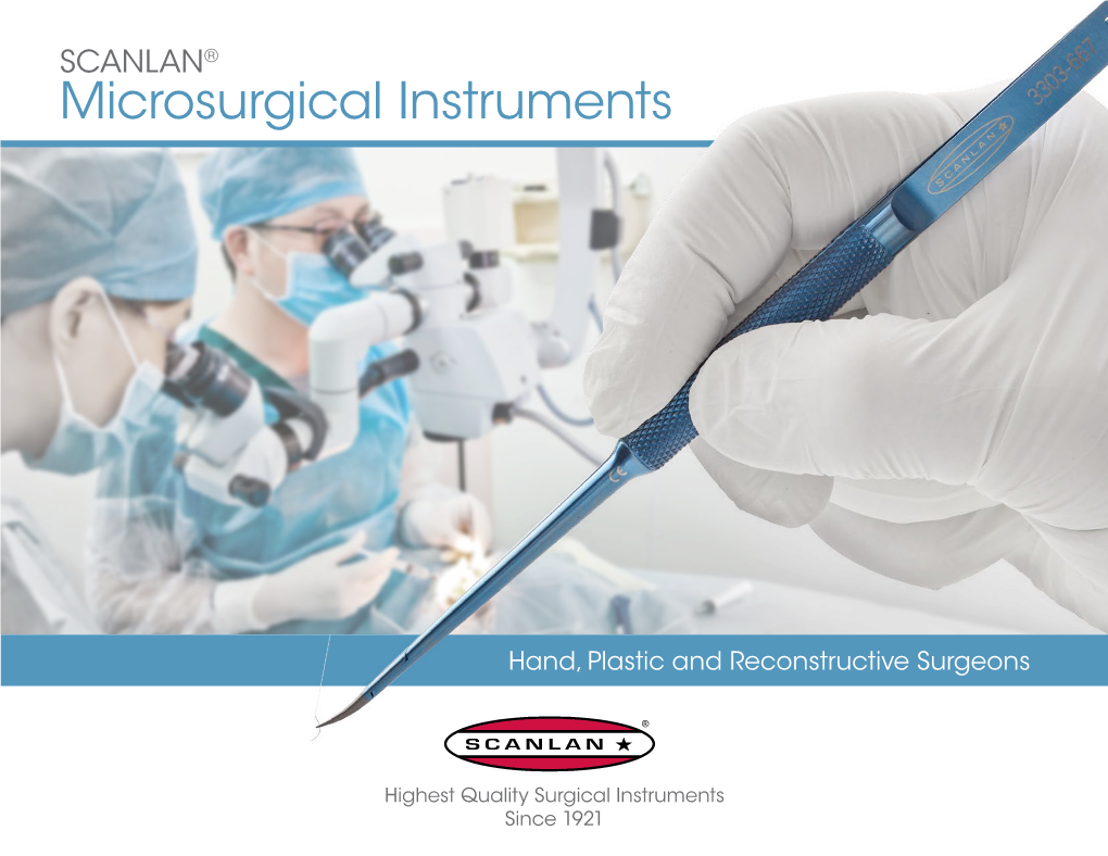 Microsurgical Instruments