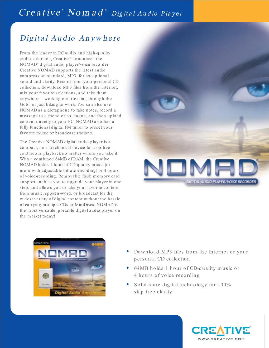 Nomad Datasheet