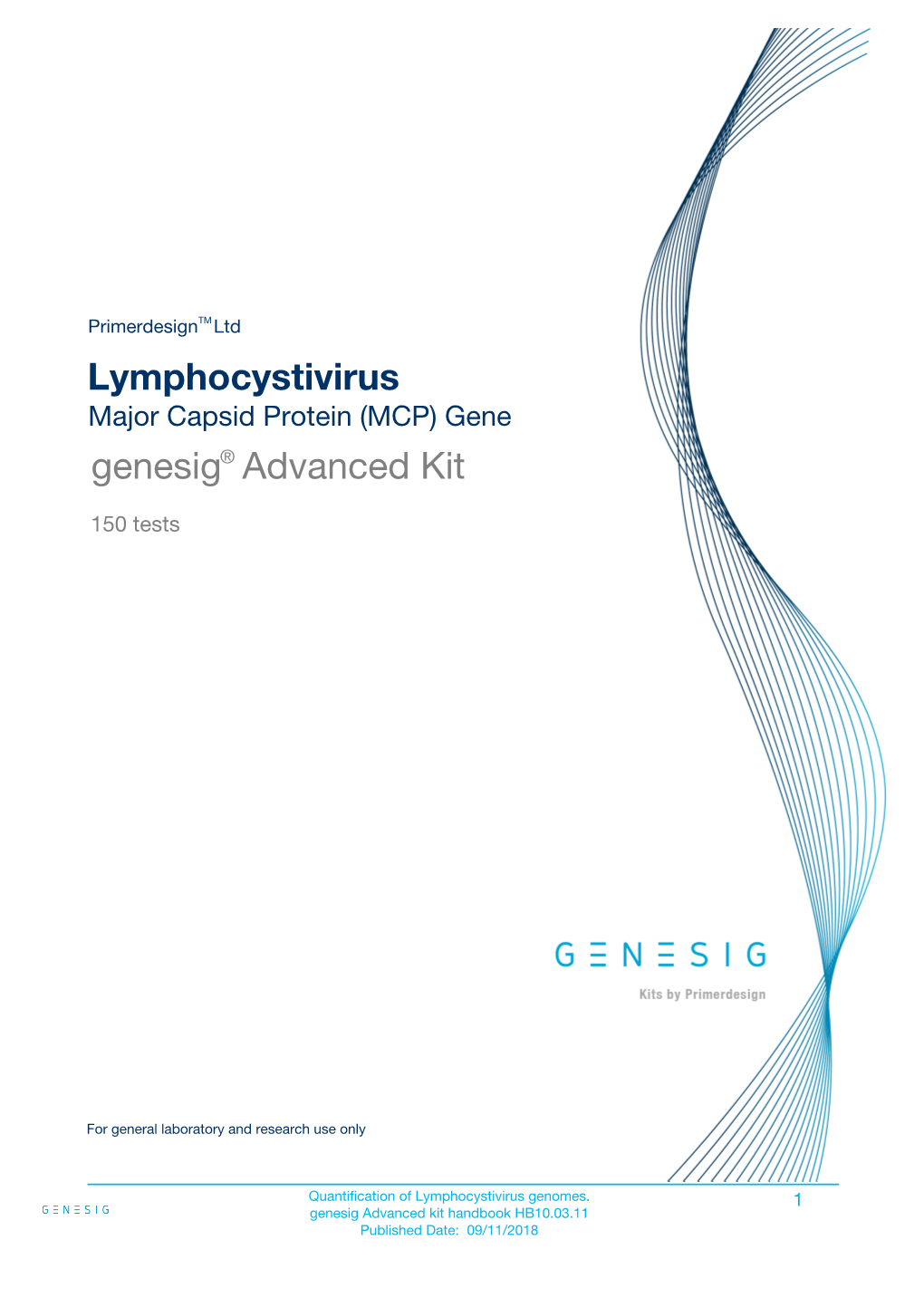 Lymphocystivirus Genesig Advanced
