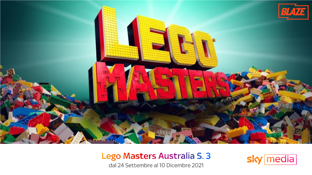 BLAZE: Super - Normal Games Hamish Blake E Il Talentuoso Ryan ‘Brickman’ Mcnaught, Uno Fra I Soli 14 Professionisti Lego® Certificati Al Mondo