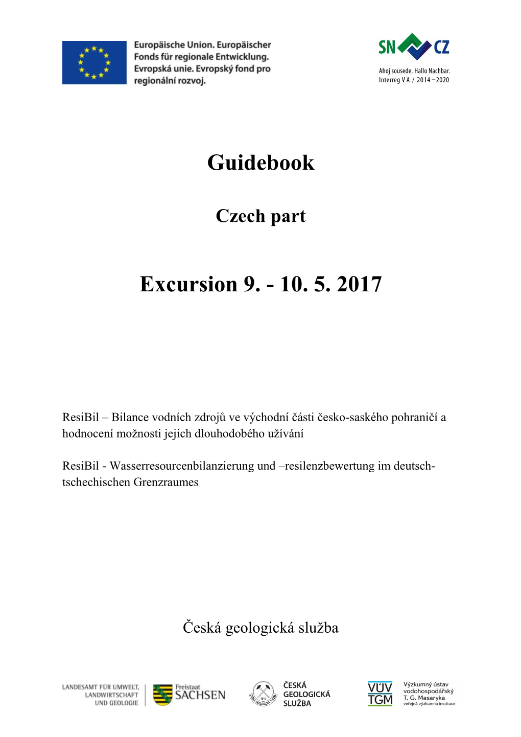 Guidebook Excursion 9