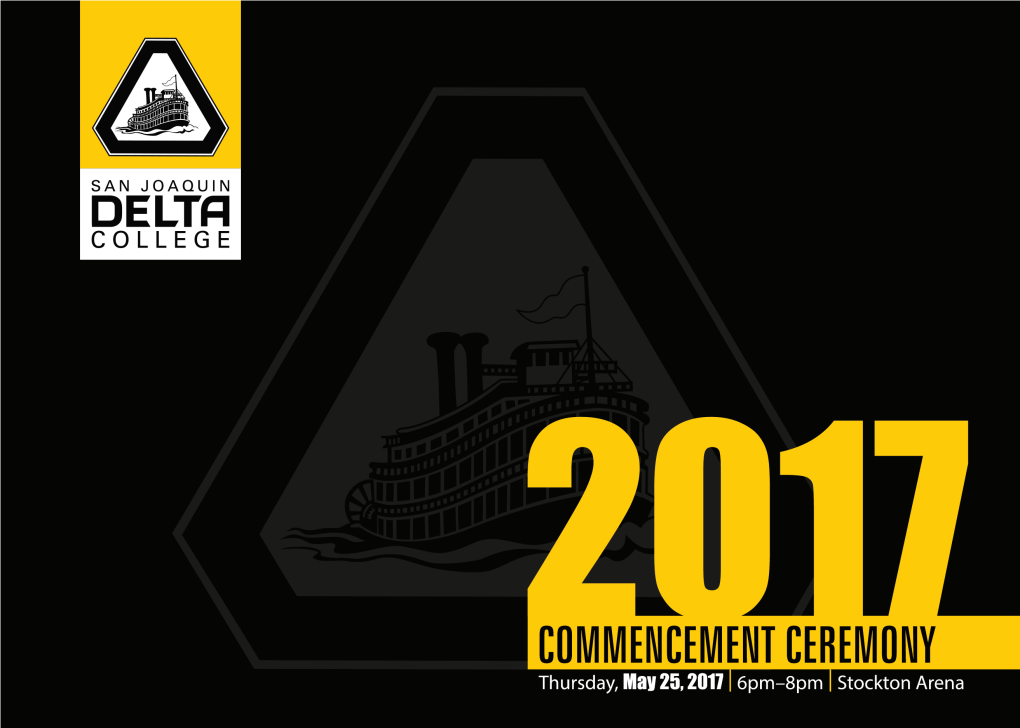 2017 Commencement Program