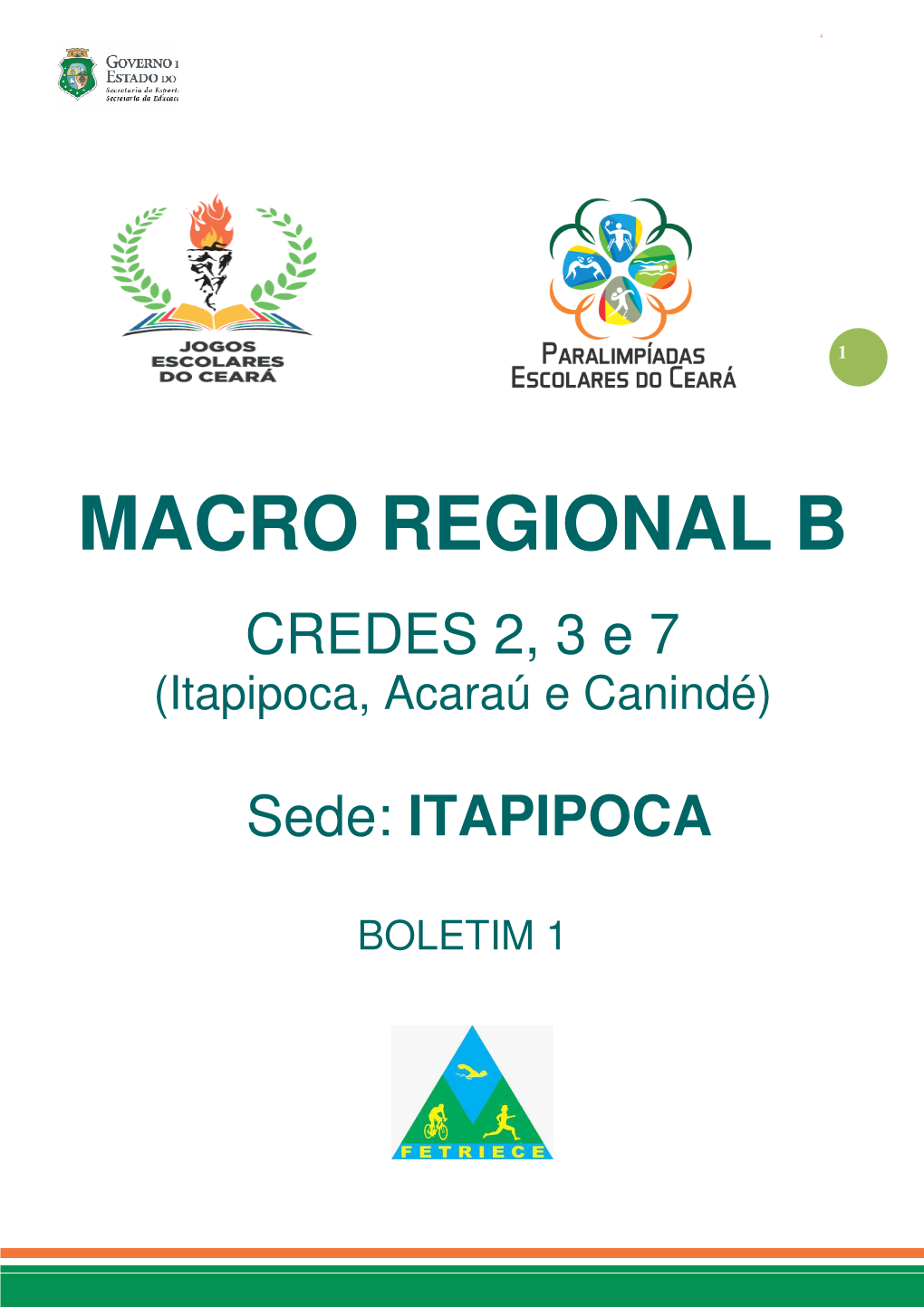 Macro Regional B Itapipoca