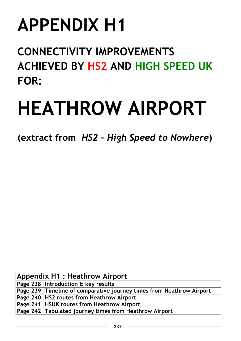 Heathrow Airport