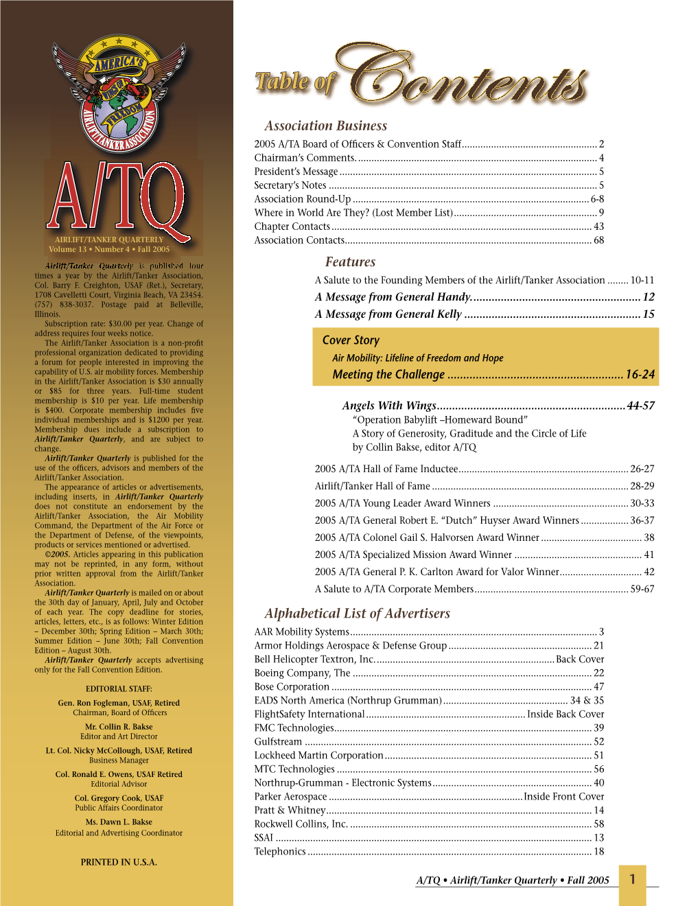 1) ATQ Fall 2005 For