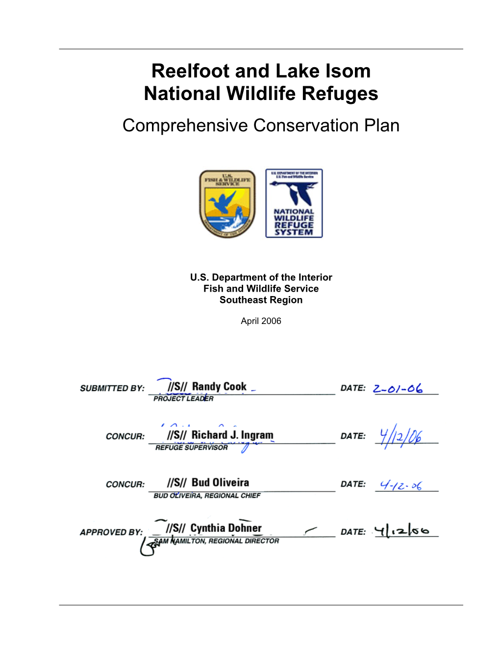 Reelfoot and Lake Isom National Wildlife Refuges