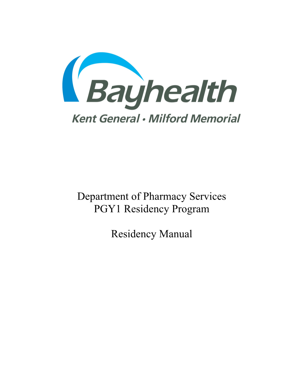 Department of Pharmacy Services